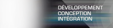 développement, conception, intégration de moyens de production